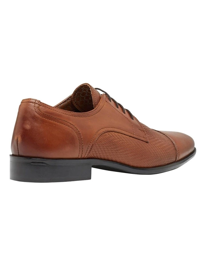 Oxford Heathfield Tan Leather Derby Shoes 3 Oxford Heathfield Tan Leather Derby Shoes - Image 3