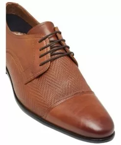 Oxford Heathfield Tan Leather Derby Shoes 7 Oxford Heathfield Tan Leather Derby Shoes -Shoes Sales 863064460 4 720x928