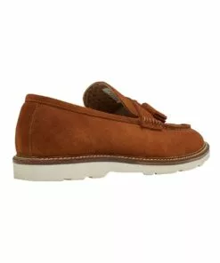 Oxford Leon Tan Suede Tassel Loafer Shoes 6 Oxford Leon Tan Suede Tassel Loafer Shoes -Shoes Sales 863064640 3 720x928