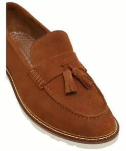 Oxford Leon Tan Suede Tassel Loafer Shoes 7 Oxford Leon Tan Suede Tassel Loafer Shoes -Shoes Sales 863064640 4 720x928