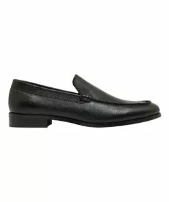Oxford Perry Black Leather Loafer
