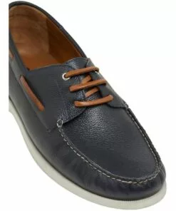 Oxford Zale Navy Leather Boat Shoes -Shoes Sales 863144020 4 720x928