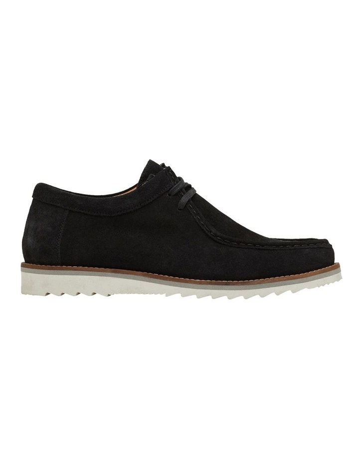 Oxford Vince Black Suede Wallabee Boots 1 Oxford Vince Black Suede Wallabee Boots