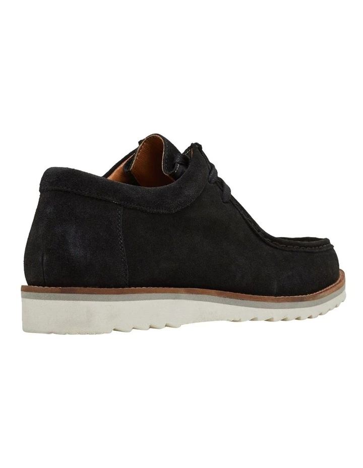 Oxford Vince Black Suede Wallabee Boots 3 Oxford Vince Black Suede Wallabee Boots - Image 3