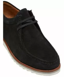 Oxford Vince Black Suede Wallabee Boots 7 Oxford Vince Black Suede Wallabee Boots -Shoes Sales 863144290 4 720x928