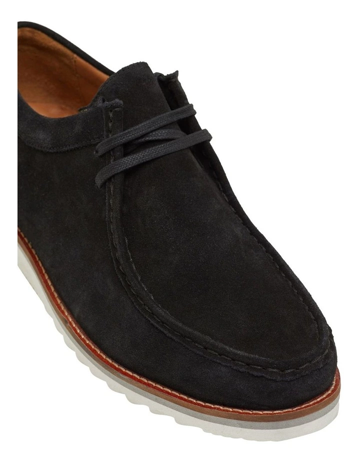 Oxford Vince Black Suede Wallabee Boots 4 Oxford Vince Black Suede Wallabee Boots - Image 4