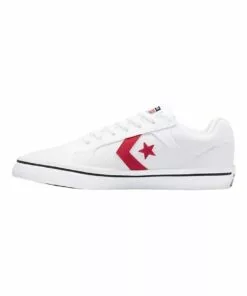 Converse El Distrito 2.0 White Faux Leather Shoes