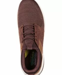 Skechers Delson 3.0 Cicada Dark Brown Sneaker 8 Skechers Delson 3.0 Cicada Dark Brown Sneaker -Shoes Sales 865633150 4 720x928