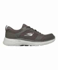 Skechers Go Walk 6 Slip On Khaki Sneaker -Shoes Sales 865635490 3 720x928