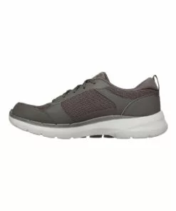 Skechers Go Walk 6 Slip On Khaki Sneaker -Shoes Sales 865635490 4 720x928