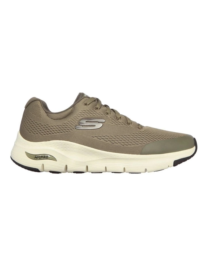 Skechers Arch Fit Olive Sneaker 3 Skechers Arch Fit Olive Sneaker - Image 3