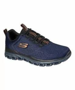 Skechers Glide Step Fasten Up Navy/Black Sneaker
