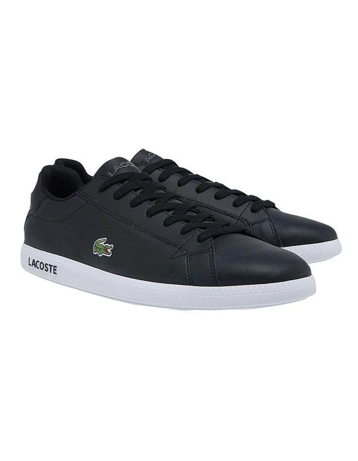 Lacoste Graduate BL21 Black/White Sneaker 2 Lacoste Graduate BL21 Black/White Sneaker - Image 2