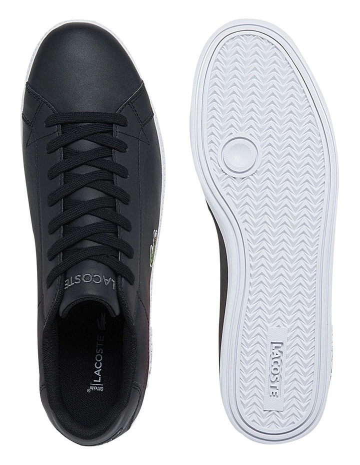 Lacoste Graduate BL21 Black/White Sneaker 4 Lacoste Graduate BL21 Black/White Sneaker - Image 4