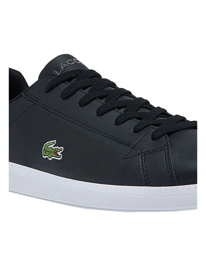 Lacoste Graduate BL21 Black/White Sneaker 6 Lacoste Graduate BL21 Black/White Sneaker - Image 6