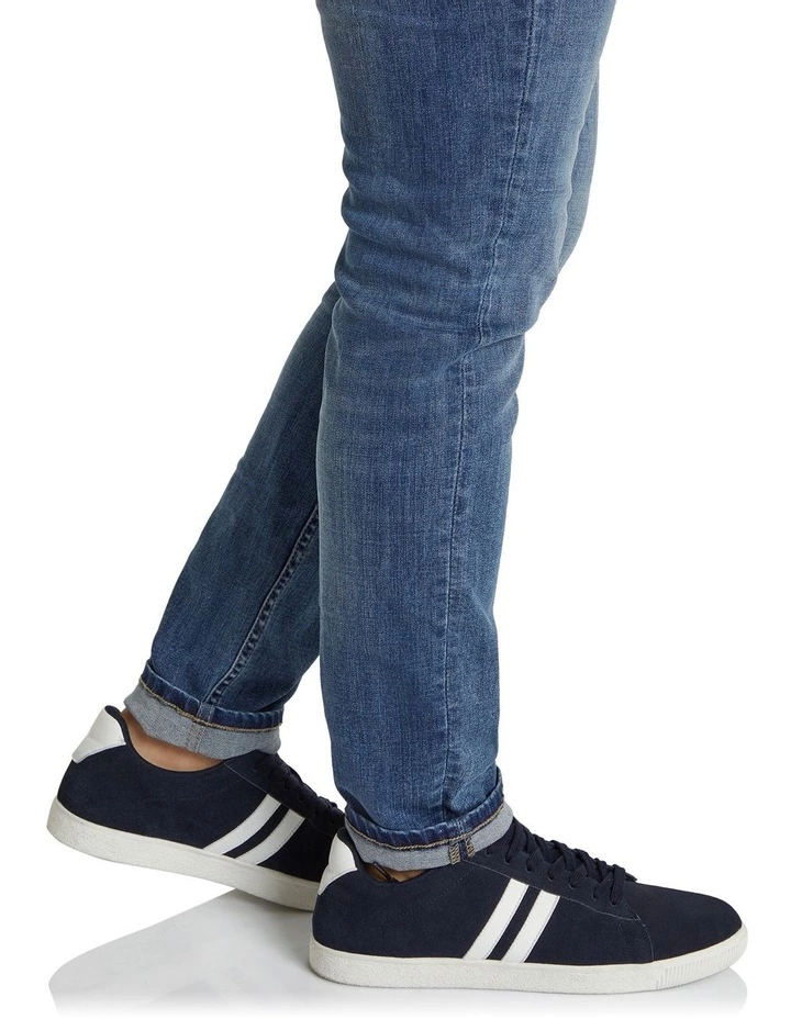Johnny Bigg Fender Suede Sneaker Navy 3 Johnny Bigg Fender Suede Sneaker Navy - Image 3