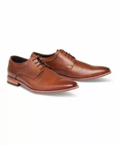 Johnny Bigg Lucca Textured Dress Shoe Tan