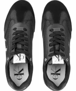 Calvin Klein LOW PROFILE SNEAKER LACEUP Black -Shoes Sales 866627110 3 720x928