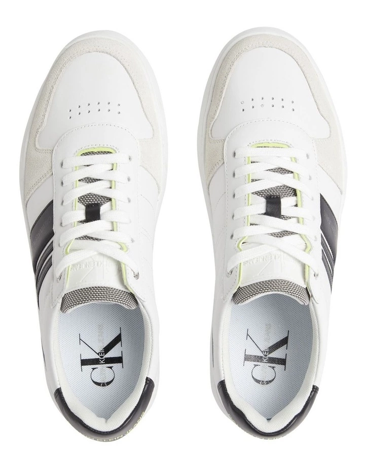Calvin Klein CUPSOLE LACEUP SNEAKER WHITE 3 Calvin Klein CUPSOLE LACEUP SNEAKER WHITE - Image 3
