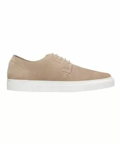 AQ by Aquila Burnie Sand Suede Sneakers in Sand