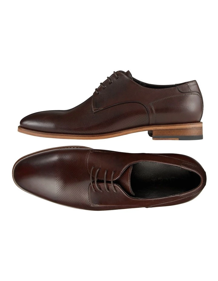 Aquila Withers Brown Leather Dress Shoes 3 Aquila Withers Brown Leather Dress Shoes - Image 3
