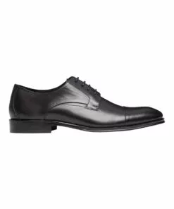 Aquila Beresford Black Leather Dress Shoes