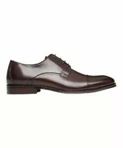 Aquila Beresford Brown Leather Dress Shoes