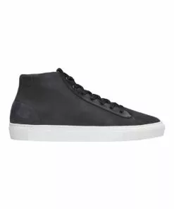 Aquila Deco Black Hi Top Sneakers