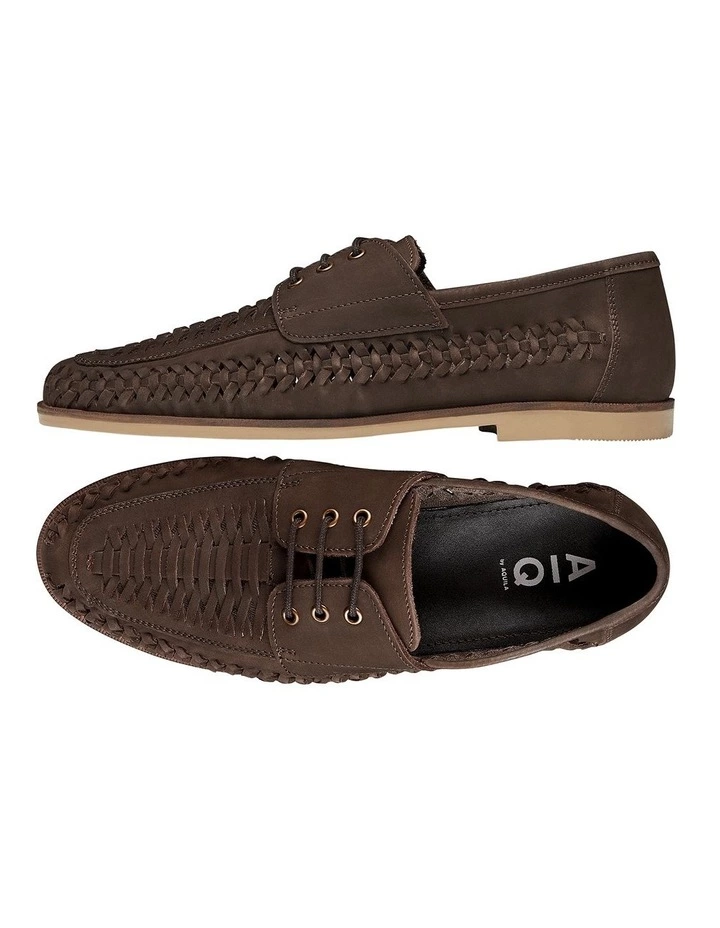 AQ by Aquila Rowan Brown Nubuck Casual Shoes 2 AQ by Aquila Rowan Brown Nubuck Casual Shoes - Image 2