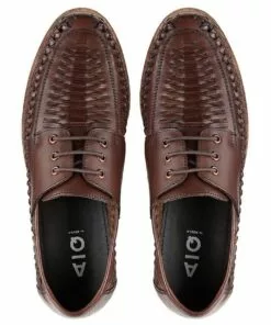 AQ by Aquila Rowan Brown Leather Casual Shoes -Shoes Sales 869276440 3 720x928