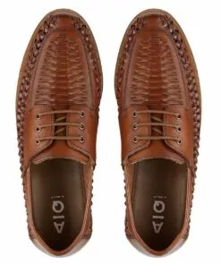 AQ by Aquila Rowan Tan Leather Casual Shoes 5 AQ by Aquila Rowan Tan Leather Casual Shoes -Shoes Sales 869276620 3 720x928