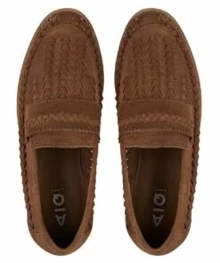 AQ by Aquila Trey Tan Suede Slip On Shoes -Shoes Sales 869276890 3 720x928