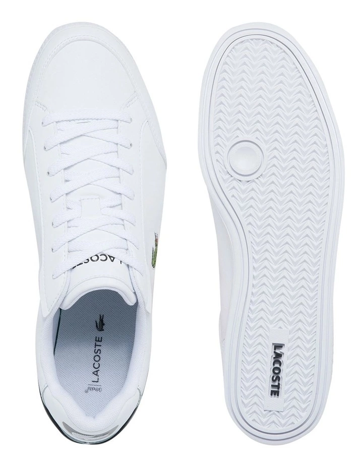 Lacoste Graduate Cap 0121 Sneakers White/Black 4 Lacoste Graduate Cap 0121 Sneakers White/Black - Image 4