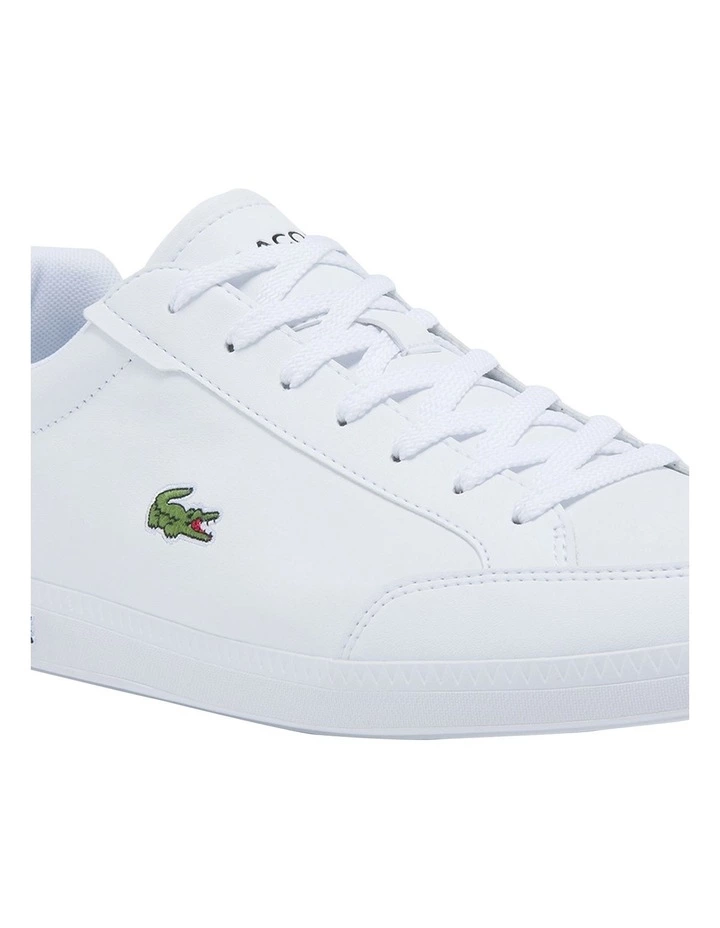 Lacoste Graduate Cap 0121 Sneakers White/Black 6 Lacoste Graduate Cap 0121 Sneakers White/Black - Image 6