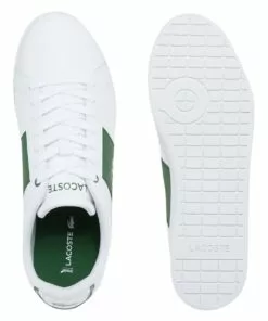 Lacoste Carnaby White Leather Sneaker -Shoes Sales 870169150 4 720x928
