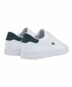 Lacoste Lerond Plus 0121 1 White/Green Sneaker -Shoes Sales 870169780 3 720x928