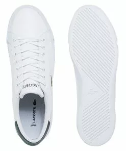 Lacoste Lerond Plus 0121 1 White/Green Sneaker -Shoes Sales 870169780 4 720x928