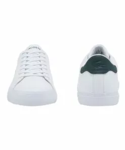 Lacoste Lerond Plus 0121 1 White/Green Sneaker -Shoes Sales 870169780 5 720x928