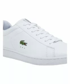 Lacoste Carnaby Evo 0521 1 White/Grey Trainer -Shoes Sales 870169960 6 720x928