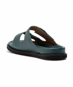 Rodd & Gunn Palm Park Bottle Green Slide -Shoes Sales 872816680 3 720x928