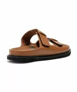 Rodd & Gunn Palm Park Tan Slide -Shoes Sales 872816770 4 720x928