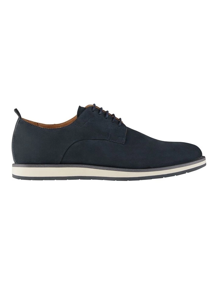 Aquila Werner Navy Nubuck Lace Up Shoes 1 Aquila Werner Navy Nubuck Lace Up Shoes