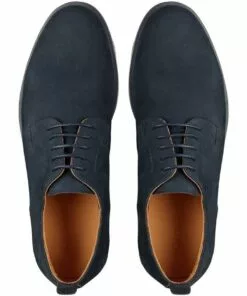 Aquila Werner Navy Nubuck Lace Up Shoes 5 Aquila Werner Navy Nubuck Lace Up Shoes -Shoes Sales 881534080 3 720x928