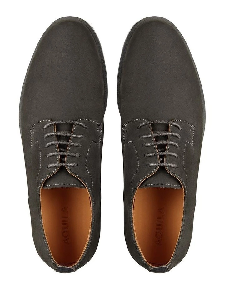 Aquila Werner Grey Nubuck Lace Up Shoes 3 Aquila Werner Grey Nubuck Lace Up Shoes - Image 3