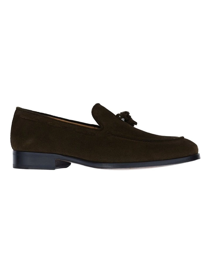 Henry Sartorial Suede Wesley Loafer Dark Brown 1 Henry Sartorial Suede Wesley Loafer Dark Brown