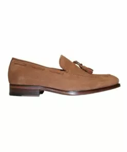 Henry Sartorial Suede Wesley Loafer Tobacco