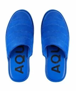 Aquila Tokyo Cobalt Suede/Synthetic Slippers -Shoes Sales 886346380 4 720x928