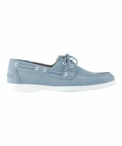 Aquila Marine Sky Blue Suede Boat Shoes