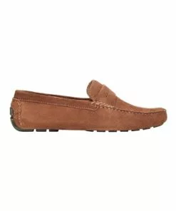 Aquila Montello Tobacco Suede Driving Shoes