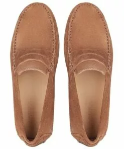 Aquila Montello Tobacco Suede Driving Shoes -Shoes Sales 886363300 3 720x928